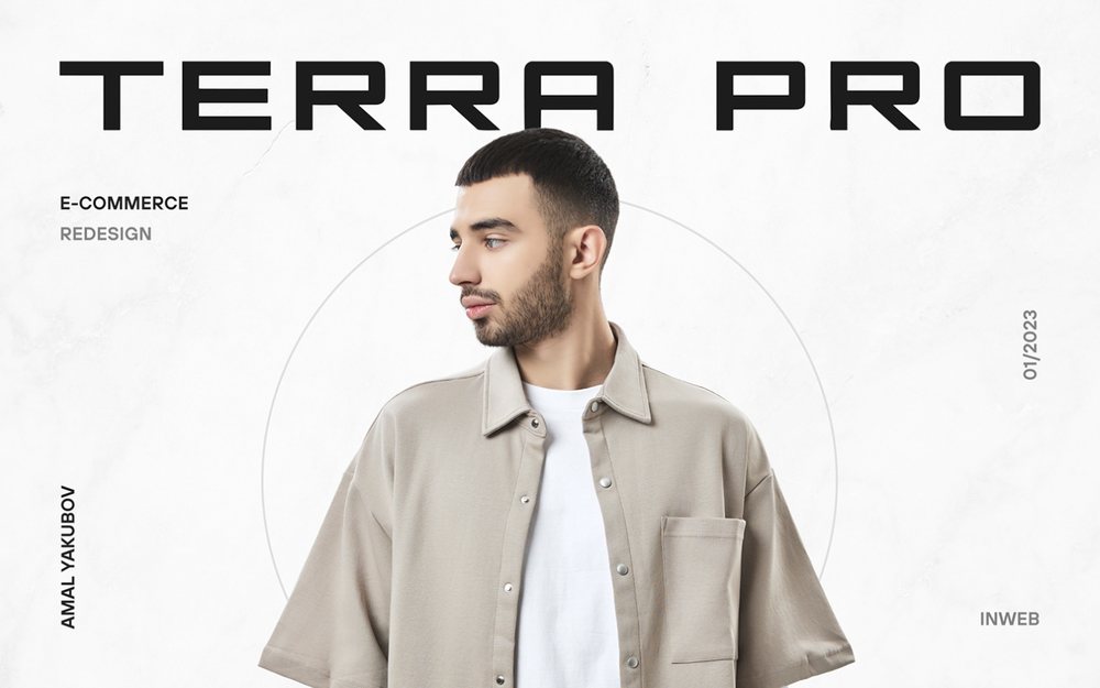 TERRAPRO — e-commerce redesign